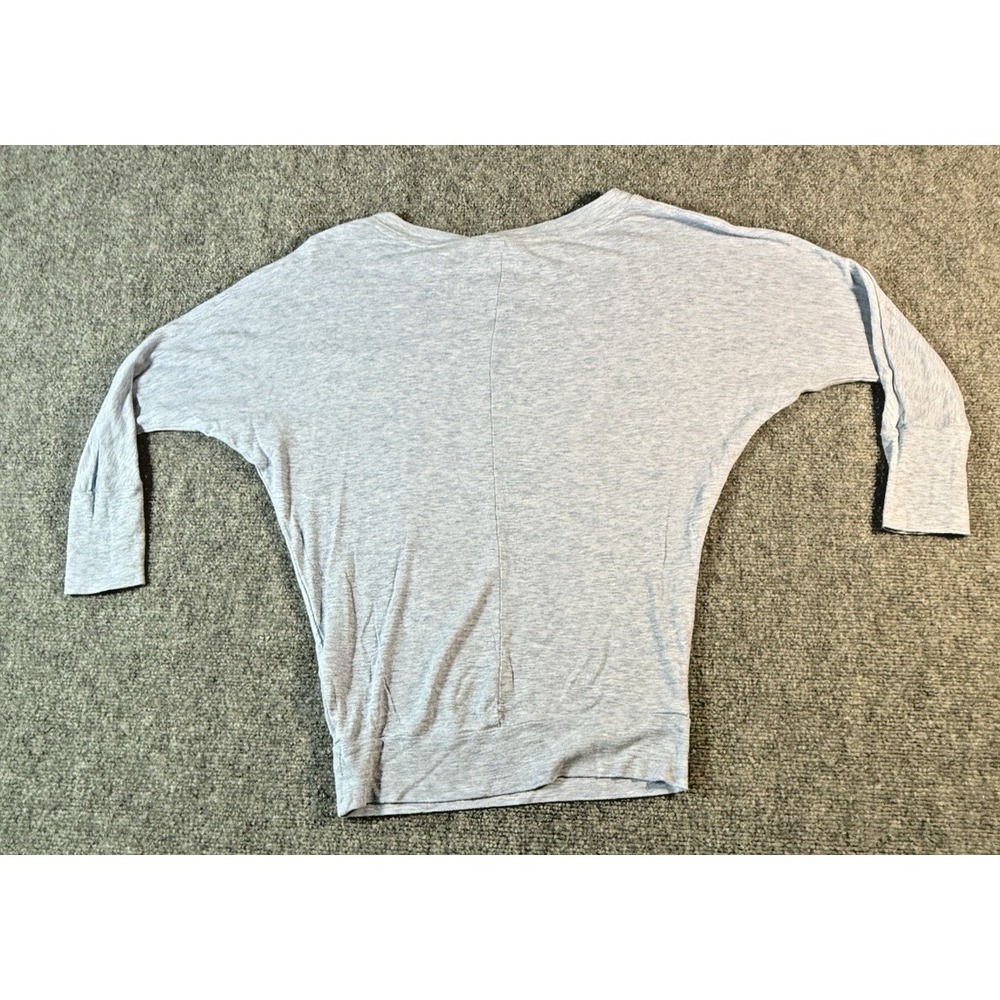 St. Tropez West Women's Long Sleeve Top Size XS Cottom Blend , Light Blue